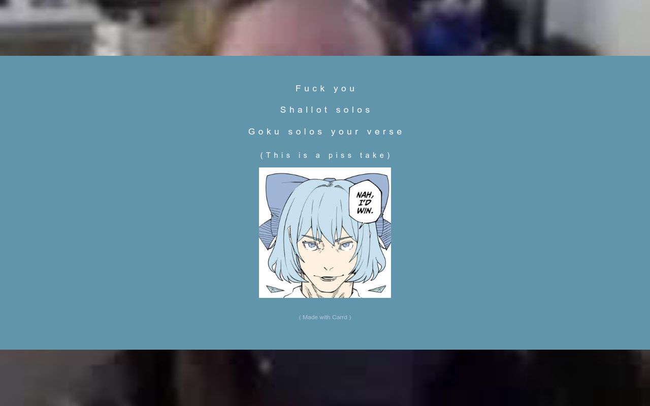 Carrd profile picture for @mcnutt